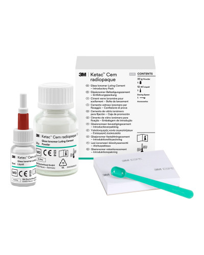 Ketac Cem radiopaque, набір 33г + 12мл, склоіономерний цемент, 3M ESPE