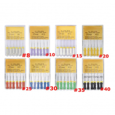 H-Files (Н-Файл), 6 шт, 25мм, ручні файли, MANI