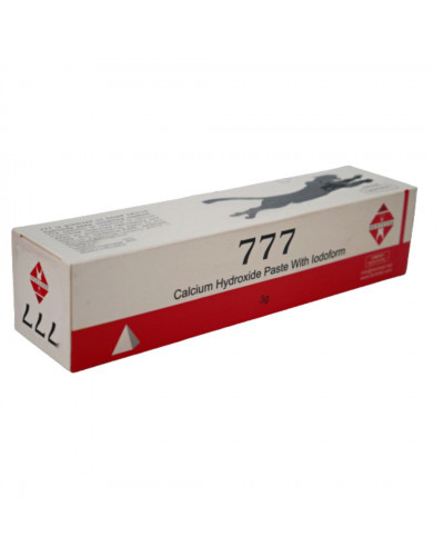 777 Calcium Hydroxide Paste With Iodoform, шприц 3.5г, засіб для пломбування каналів, Dentstal