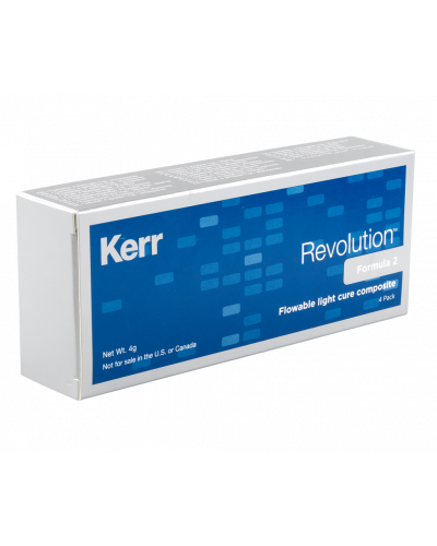 Revolution Formula 2, набір 4 шприца, текучий фотополімерний матеріал, Kerr
